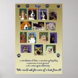 Dog Montage poster posters