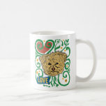 DOG: Multi-Poo Garden of Love with Flowers Coffee Mugs