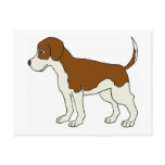 Dog Outline postcards