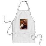 Dog Painting: Best Friends by John Brown Apron