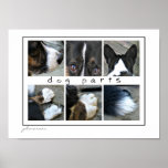 dog parts posters