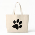 dog paw bags