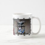 Dog Paw Prints Photo Frame Mugs