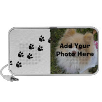 Dog Paw Prints Speaker speakers