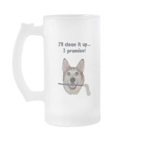 Dog Pee Clean Humour Coffee Mug