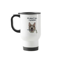 Dog Pee Clean Humour Mugs