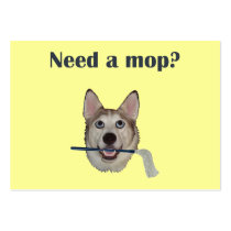 Dog Pee Humour Need Mop