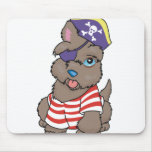 Dog Pirate Mouse Pad