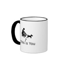 Dog poop coffee mugs
