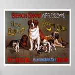 Dog Poster Print:  New England Kennel Club 1890