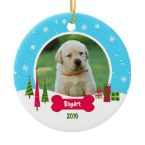 Dog / Puppy Christmas - Winter Wonderland Christmas Ornaments