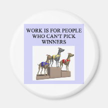 dog racing proverb magnet