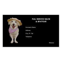 Dog Salon Business Card