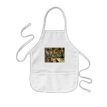 Dog School by Louis Wain Aprons