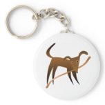 Dog & Stick keychains