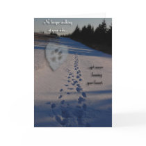 Dog Sympathy Greeting Card