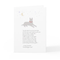 Dog Sympathy - German Shepherd - with Poem