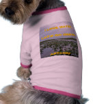 DOG T-SHIRT - I LOVE WATER / LET'S GO GREEN! pet clothing