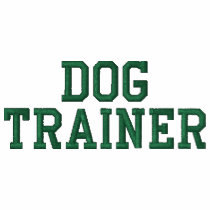 Dog Trainer Personalised Men's Embroidered Shirt