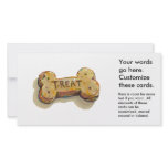Dog treat cards for dogs parties businesses events photo cards