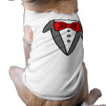 Dog Tuxedo t-shirt pet clothing