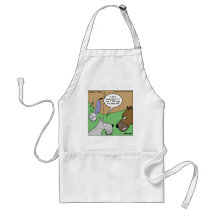 Dog VS. Vacuum Cleaner Funny Gifts & Collectibles Apron