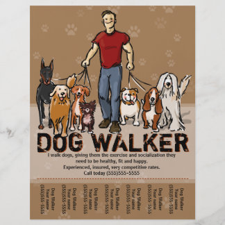 dog walker dog walking guy advertising template 21 5 cm dog walker advertising ideas