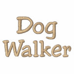 Dog Walker Personalised Fleece Zip Hoodie embroidered shirts