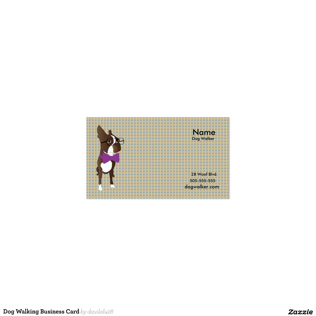 dog walking business card zazzle dog walking business cards free