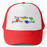 Dog walks are good for the soul! hat