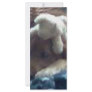 dog with teddys rack card
