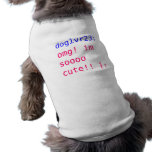 dogchat pet tshirt