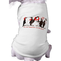 DOGGIE CHRISTMAS DOGGIE TEE SHIRT