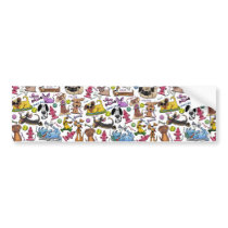 Doggie Collage Bumper Sticker