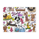 Doggie Collage Postcards