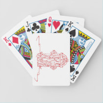DOGGIE HYDRANT playing cards