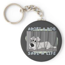Doggie Jail Keychain