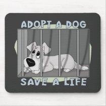 Doggie Jail Mousepad