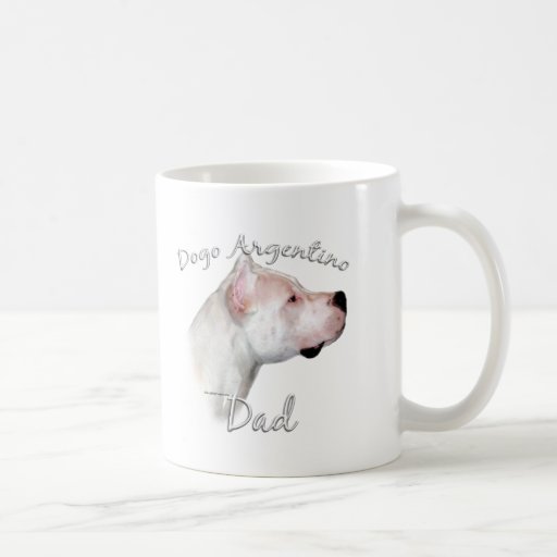 Dogo Argentino Dad 2 Coffee Mugs