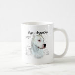 Dogo Argentino History Design Mug