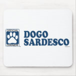Dogo Sardesco Blue mousepads