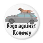 Dogs against Romney Magnet