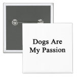 Dogs Are My Passion Pinback Button