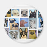 dogs by eric ginsburg refrigerator magnets