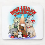 Dogs Christmas Mousepad