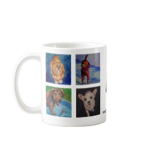 DOGS, DOGS, DOGS • A Paint Squared... - Customised Coffee Mug