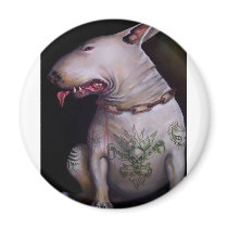 Dogs eat cats magnets