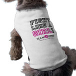 DOG's Fight Like A Girl pet clothing
