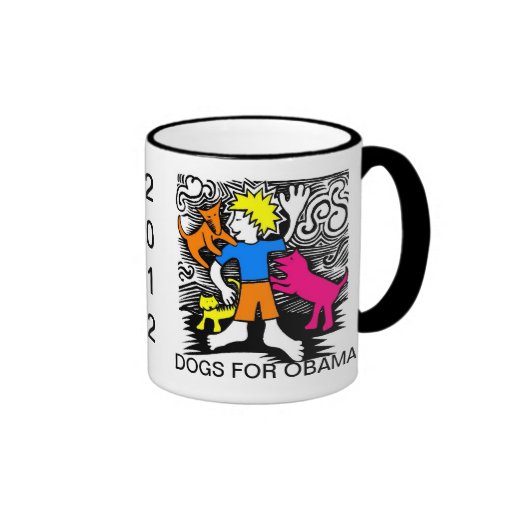 Dogs For Obama Coffee Mug
