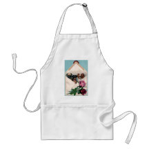 Dogs in an Envelope Aprons